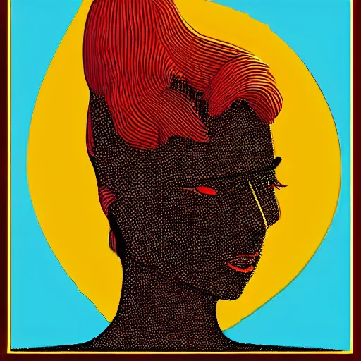 Image similar to “ lady gaga retro minimalist portrait, moebius starwatcher comic!!! minimalistic background, by jean giraud, 8 k ”