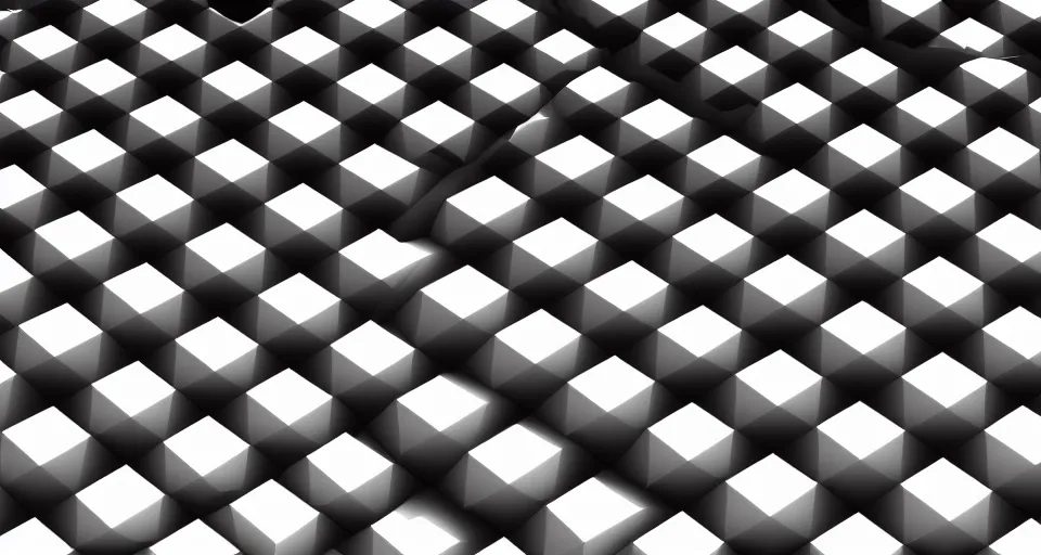 Prompt: bryce 3 d render of a checkerboard landscape and reflective spheres from the 9 0 s, 3 d video game, abstract, ray - traced, atmosphere, octane render, depth of field, unreal engine 5, vibrant color, trending on artstation, ultra high detail, ultra realistic, cinematic, focused, 8 k