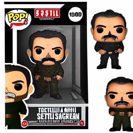 Prompt: stalin funko pop