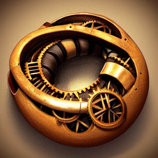 Prompt: “ steampunk bagel, photorealistic, hd, detailed ”