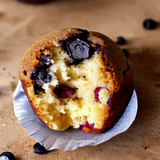 Image similar to sinkhole inside of planetsized muffin, 5 5 mm