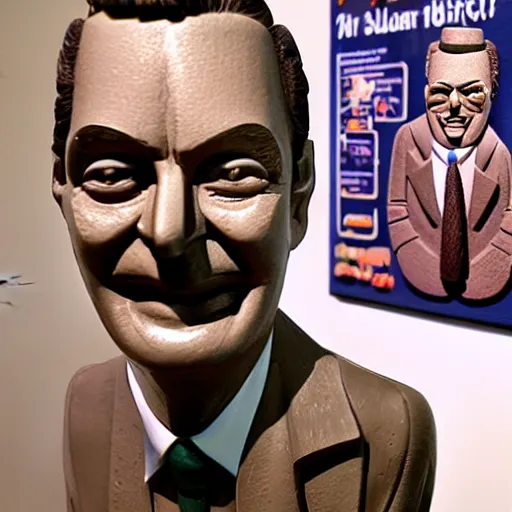 Image similar to subgenius sculpture toy on display