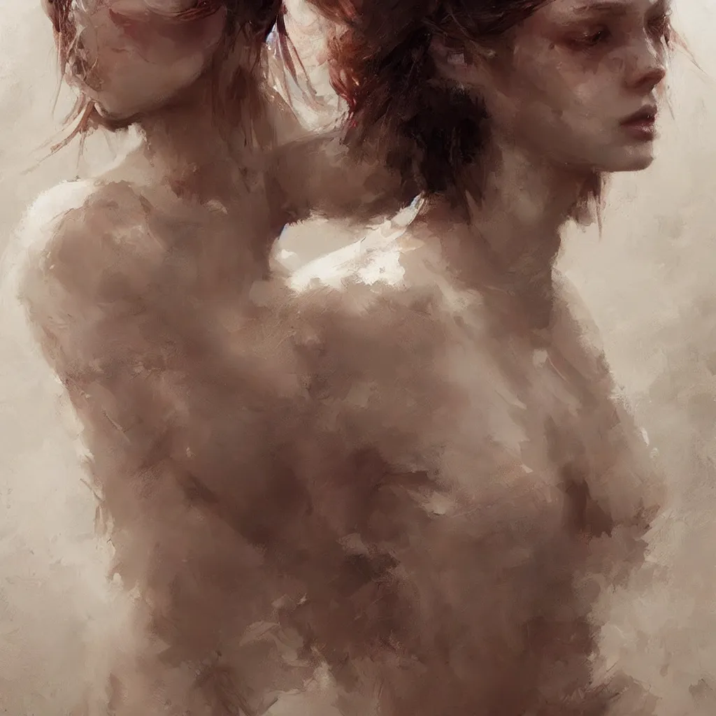 Image similar to skin care overdetailed art, by greg rutkowski, lake, art station