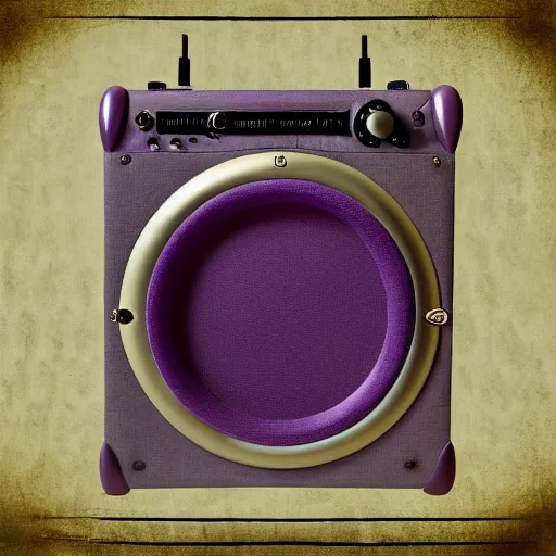 Image similar to purple radio