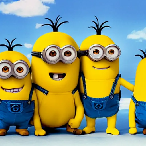 Image similar to Minion Teletubbies