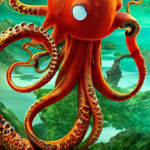 Prompt: national geographic photo of tentacool, pokemon in the wild, intricate, portrait, 8 k highly professionally detailed, hdr, award winning