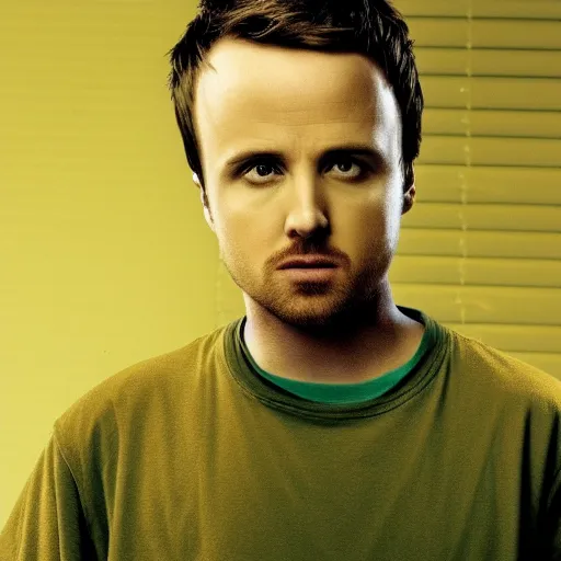 Prompt: Screenshot of Jesse Pinkman, from The Breaking Bad (2008 TV Show)