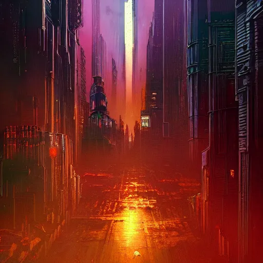 Prompt: gotham city retrofuturistic cityscape, cyberpunk 2 0 7 7 and beksinski art style