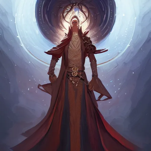 Full Body Portrait Of Androgynous Human Mage, D & D, | Stable Diffusion ...