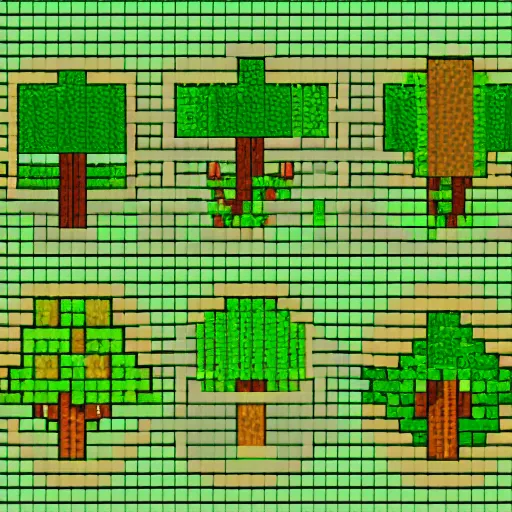 Image similar to 8 pixel art 8 bit forest background