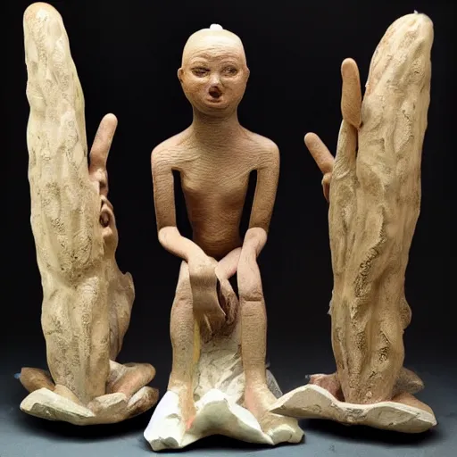 Image similar to yoni sculpture toy on display