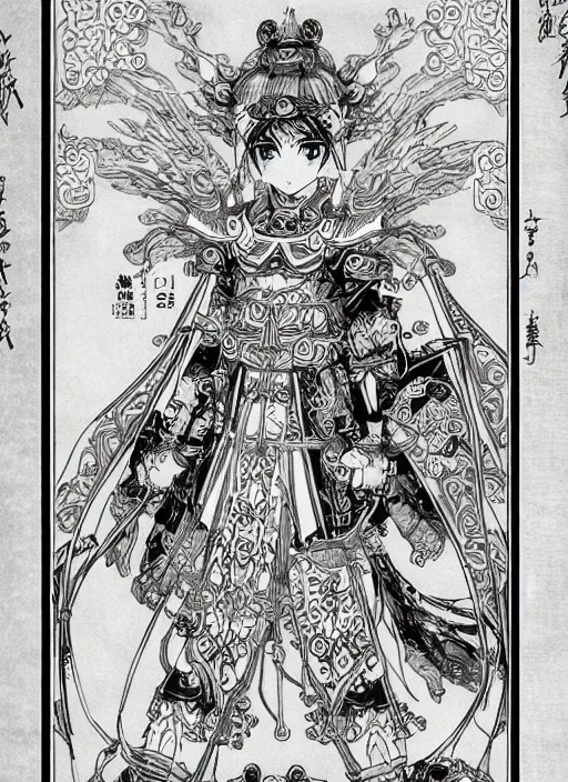 Image similar to xianxia hero, detailed, intricate, manga illustration