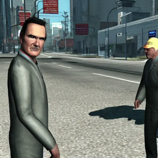 Prompt: Norm MacDonald in a HEV suit, screenshot from Half-Life 2