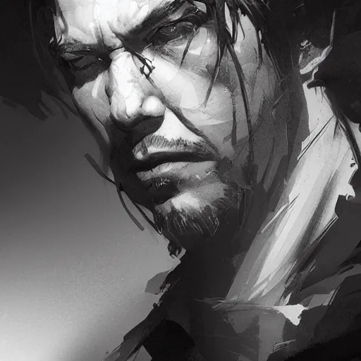 Image similar to portrait of Craig Childs, dramatic lighting, illustration by Greg rutkowski, yoji shinkawa, 4k, digital art, concept art, trending on artstation