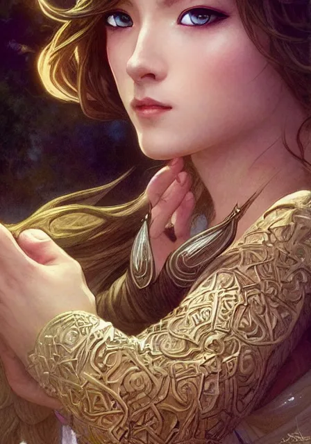 Image similar to zelda twilight princess, dance, intricate, elegant, highly detailed, digital painting, artstation, concept art, smooth, sharp focus, illustration, art by artgerm and greg rutkowski and alphonse mucha and william - adolphe bouguereau