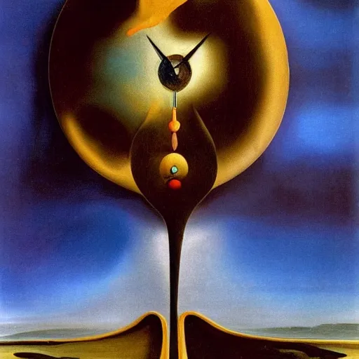 Prompt: insomnia aeternum painted by salvador dali