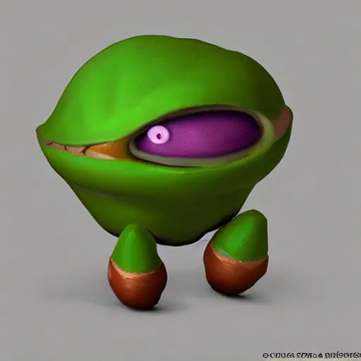 Image similar to realistic octorok from the legend of zelda,