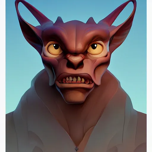 Image similar to face icon stylized minimalist gargoyles, loftis, cory behance hd by jesper ejsing, by rhads, makoto shinkai and lois van baarle, ilya kuvshinov, rossdraws global illumination