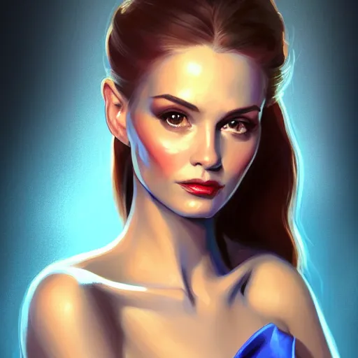 Prompt: 3 / 4 view of a portrait of a pretty woman with wings with wings, confident pose, digital painting, artstation, concept art, smooth, sharp focus, illustration, trending on artstation, highly detailed, concept art, mike esposito comics mickey demeo, trending on artstation, imax 7 0 mm, h 6 4 0