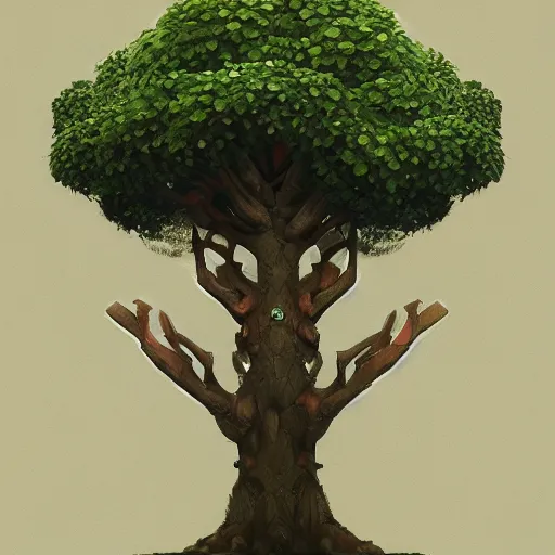 Image similar to money tree, trending onartstationhq