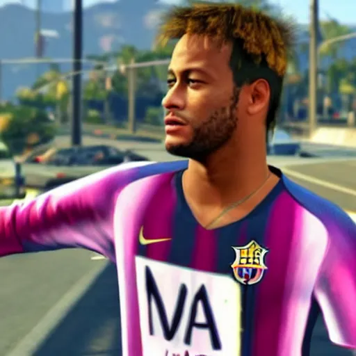 Image similar to neymar in gta v