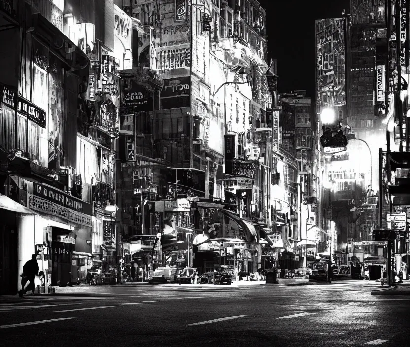 Image similar to street corner city, noir scene, highly detailed, cinematic
