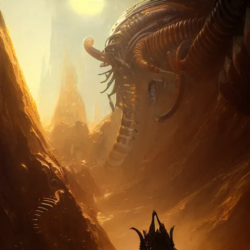 Prompt: xenomorph, intricate, elegant, volumetric lighting, scenery, digital painting, highly detailed, artstation, sharp focus, illustration, concept art, gaston bussiere, ruan jia, steve mccurry