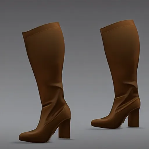 Prompt: Dancing boots, hyperrealism, no blur, 4k resolution, ultra detailed-i