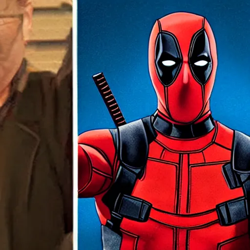 Prompt: deadpool in breaking bad.