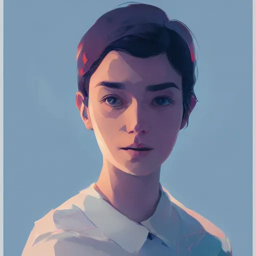 Image similar to by moebius and atey ghailan | portrait | - h 7 0 4