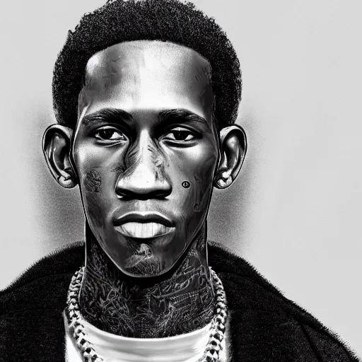 Prompt: detailed 4 k photorealistic young thug caught by police in the style of nick ut and eddie adams and margaret bourke and yousuf karshs and alfred eisenstaedt