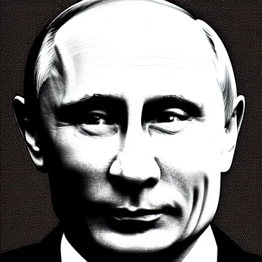Prompt: portrait of Vladimir Putin in the image of a devil detailed