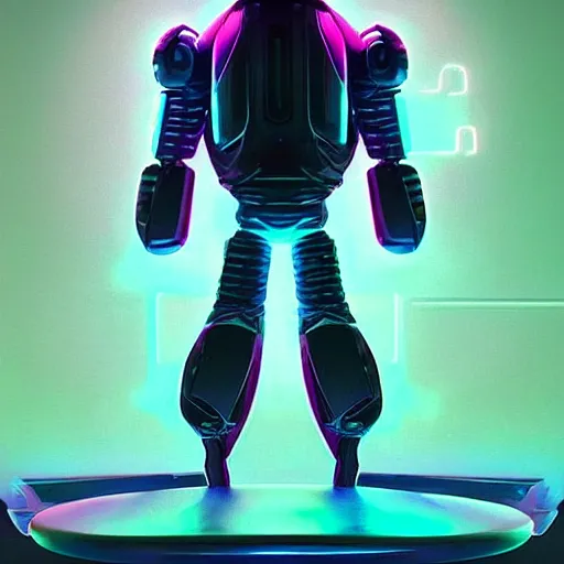 Prompt: 80s futuristic android character, slik design, colorful chrome:: by beeple and James Gilleard and Justin Gerard :: ornate, dynamic, particulate, intricate, elegant, highly detailed, centered, artstation, smooth, sharp focus, octane render, 3d