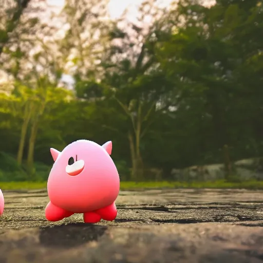 Image similar to a plastic bottle full of waddle dees are squeezed out of the bottle, professional photography outdoors