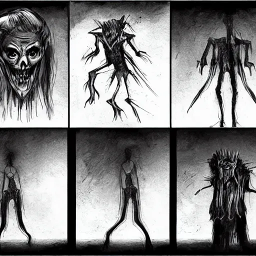 Image similar to horror concept art