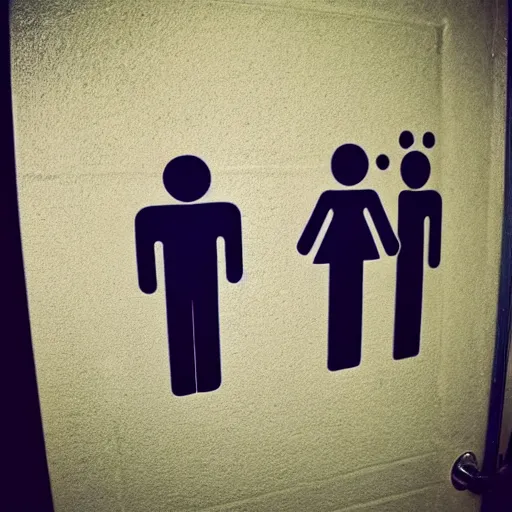 Image similar to nonbinary toilet sign