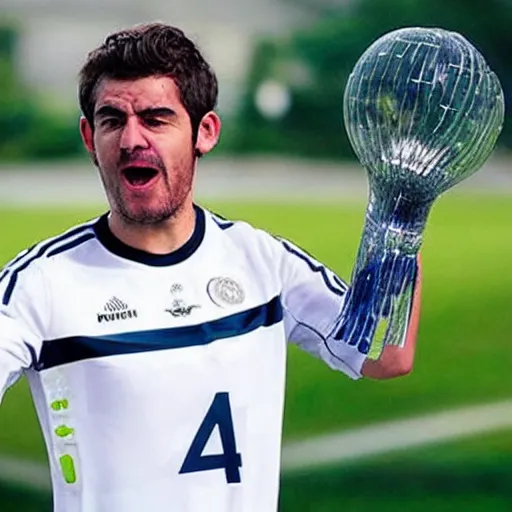 Prompt: iker jimenez face picture