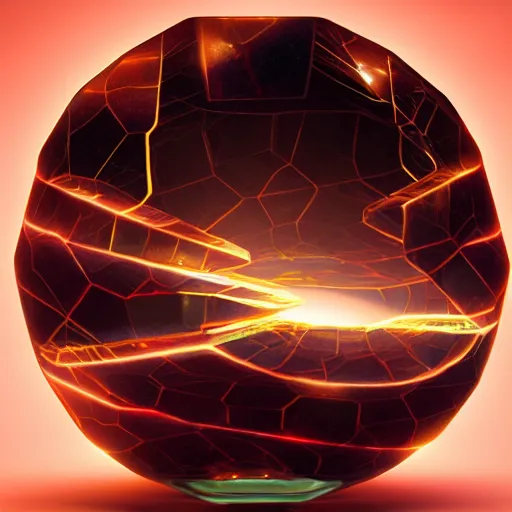 Image similar to tilt shift leaf sphere ipercube huge light intricate reflection diffraction marble gold obsidian preraffaellite photography cut, octane, artstation render 8 k neon