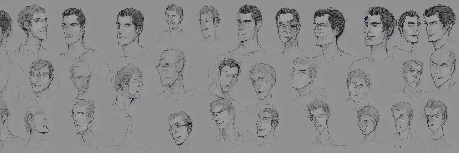 Image similar to character study of julian lage and andrew garfield, clear faces, innocent, naive, character sheet, fine details, concept design, contrast, kim jung gi, pixar and da vinci, trending on artstation, 8 k, full body and head, turnaround, front view, back view, ultra wide angle