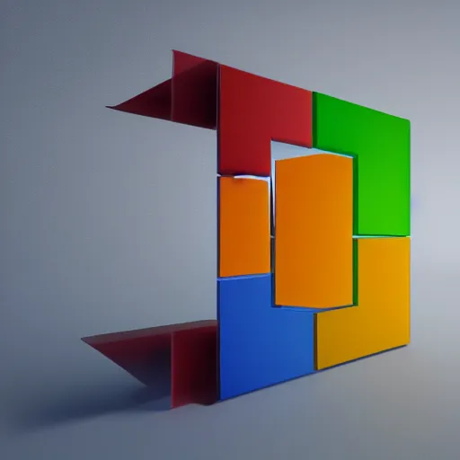 Prompt: Windows 10 logo on fire, digital art, ultra HD render, trending on Artstation, award winning