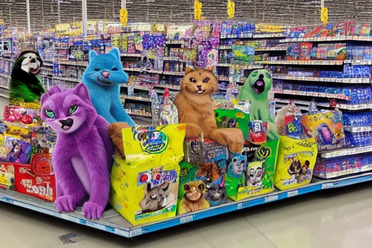 Image similar to photo of fursonas for sale at walmart