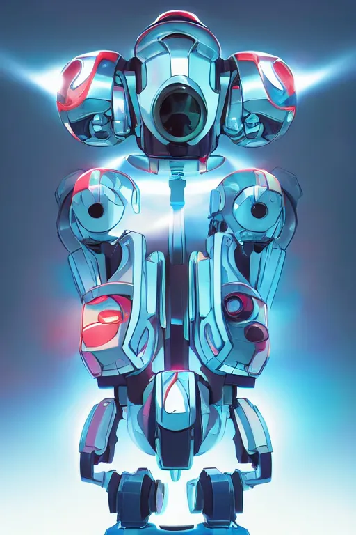 Image similar to metabots medabots medarotto medarot robot minimalist comics helmet mask neon cybereye, behance hd by jesper ejsing, by rhads, makoto shinkai and lois van baarle, ilya kuvshinov, rossdraws global illumination ray tracing hdr radiating a glowing aura