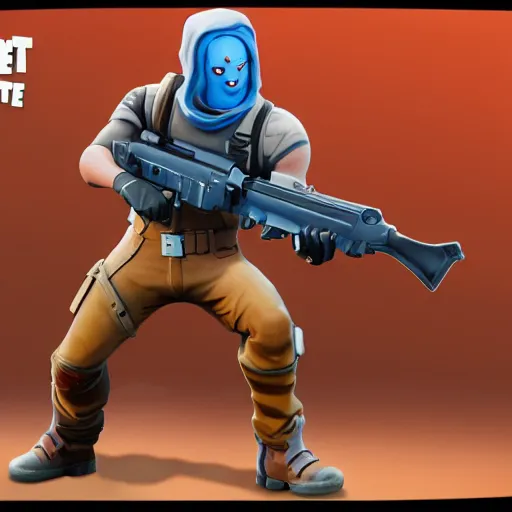 Prompt: jonesy from the video game fortnite