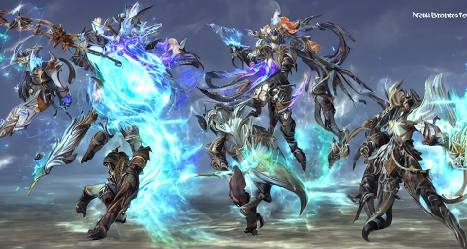 Image similar to the two complementary forces that make up all aspects and phenomena of life, BY NCSOFT