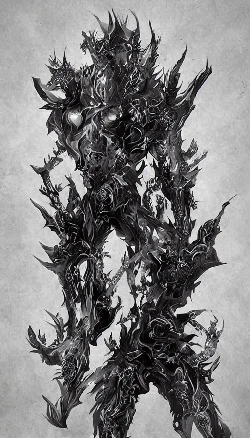 Image similar to artwork in the style of nekro