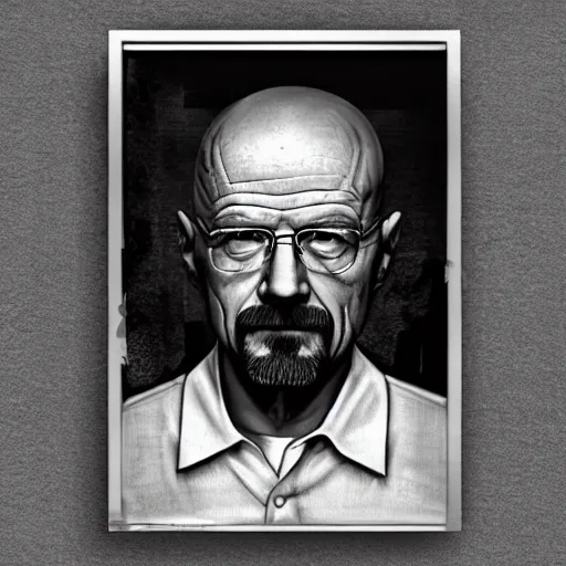 Prompt: Walter white hiding in a sewer, dark, unlit, photorealistic