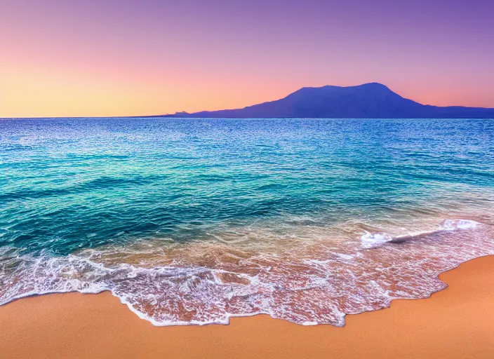 Image similar to A beautiful photograph of crete beach, 8k, hyper-detailed