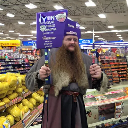 Image similar to viking at walmart