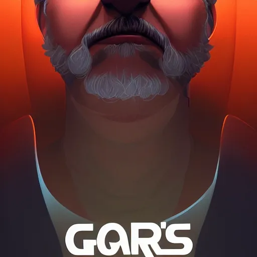 Image similar to face icon stylized minimalist george lucas, loftis, cory behance hd by jesper ejsing, by rhads, makoto shinkai and lois van baarle, ilya kuvshinov, rossdraws global illumination