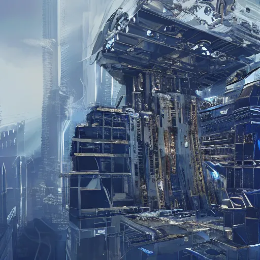 Image similar to sci-fi motherboard structure on the coronation of napoleon painting and digital billboard in the middle, unreal engine 5, keyshot, octane, artstation trending, ultra high detail, ultra realistic, cinematic, 8k, 16k, in style of zaha hadid, in style of nanospace Michael Menzelincev, in style of Lee SOUDER, colors in style of the Blade Runner 2049, in plastic, dark, tilt shift,